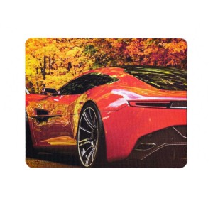 ماوس پد طرح RED CAR مدل NU76 ابعاد 18*22 سانتی متر